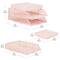 Mind Reader 2 Tier Paper Tray with Top Supply Compartment, Desktop File Organizer, Metal Mesh, Pink